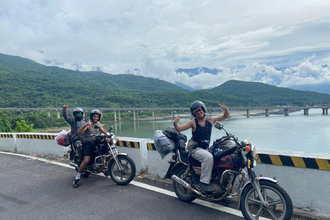 Easy Rider Tour:Hai Van Pass, Lang Co Beach,Marble Mountains Easy Rider Tour via Hai Van Pass: from Hoi An-Da Nang to Hue
