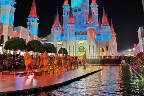 Antalya: The Land of Legends Night Show with Optional Park Admission Belek: Legends Tour – Mythological Opera & Roman Architecture
