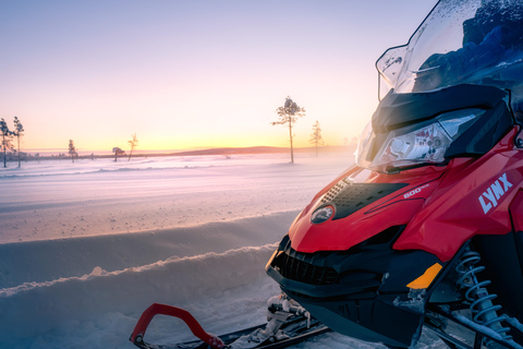 Levi: 1 hora fácil en moto de nieve