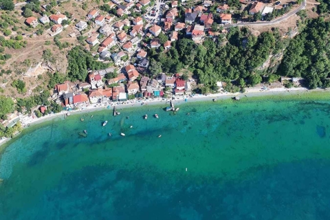 Ohrid Experiencia de parapente con servicio de recogida