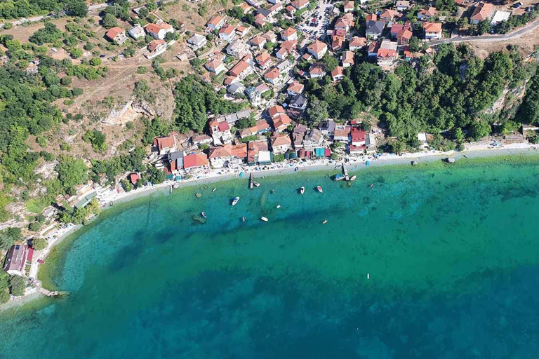 Ohrid: Paragliding-Erlebnis mit Abholung