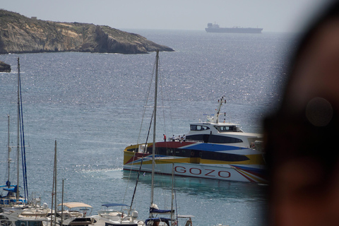 Malta: Travessia de catamarã de alta velocidade entre Valletta e GozoIDA: VALLETTA PARA GOZO