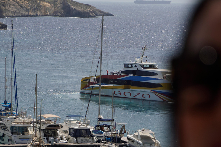 Malta: Travessia de catamarã de alta velocidade entre Valletta e GozoIDA: VALLETTA PARA GOZO