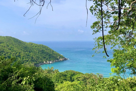 Trekking Tayrona complet x 2 jours : jungle, plages et culture indigèneTrekking complet Tayrona x 2 jours : jungle, plages et culture indigène