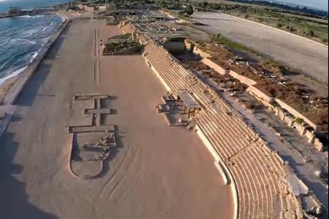 Caesarea, Haifa, Akko & Rosh Hanikra Full Day Private Tour Caesarea, Haifa and Carmel Mount with Bridges and Druz