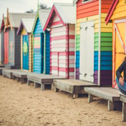 Melbourne: Brighton Beach/Bathing Boxes Photoshoot