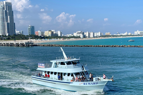 Miami: Deep-Sea Fishing and Sightseeing Boat Tour
