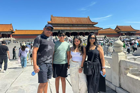 Forbidden City Tour with Ticket & Ice Cellar Lunch Option Live Guide+Entry Ticket (No Lunch)