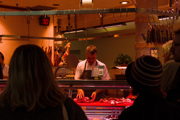 San Sebastián: rondleiding over de markt en Baskische kookles Engels