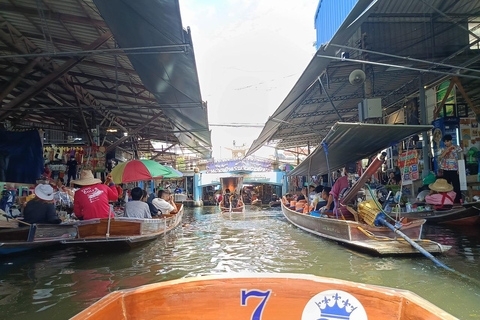 Damnoen Saduak & Maeklong Railway Market Tour
