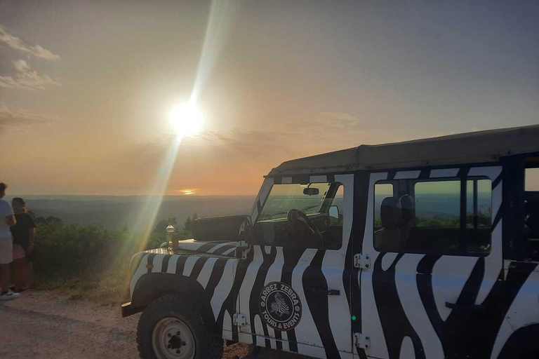 Algarve Sunset 4x4 Zebra Jeep Safari with Sparkling Wine Albufeira Sunset 4x4 Zebra Jeep Safari with Sparkling Wine