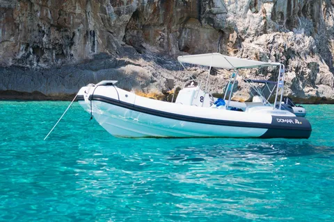 From Arbatax: RIB tour to Cala Mariolu and Cala Goloritzè