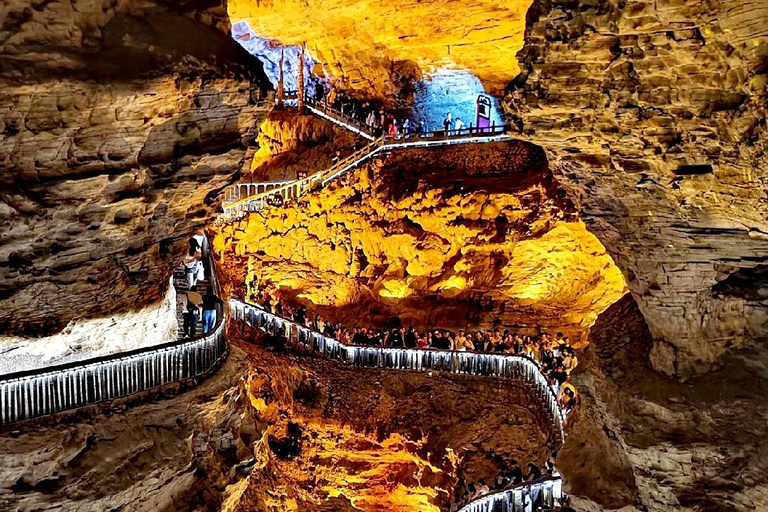 Yellow Dragon Cave Day Tour – Underground Karst Adventure