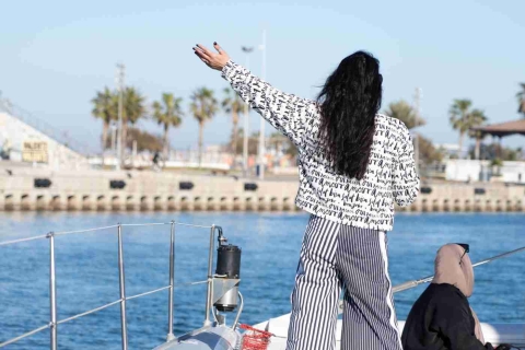 Valencia: Catamaran PartybootValencia: catamaranfeest met muziek en drankjes