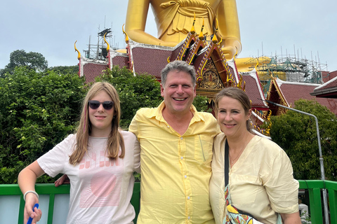 Bangkok: Longtail Boat and Tuk tuk Tour with Temple Visit Authentic longtail boat with temple visit tour