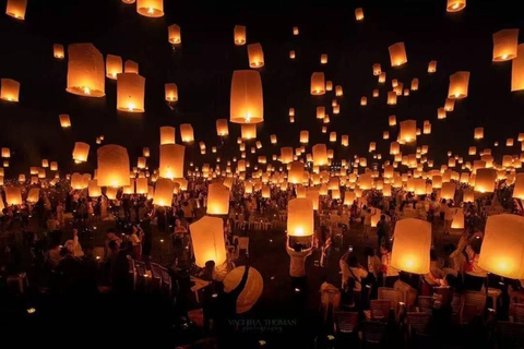 Chiang Mai: Yi Peng Lantern Festival at Maejo University Chiang Mai Yi Peng Lantern Festival at Maejo University
