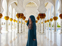 Dubai, Moschea Sheikh Zayed e Qasr Al Watan con pickup - Housity