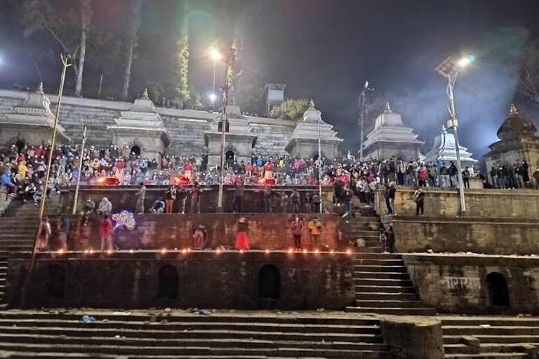 Kathmandu: Pashupatinath Temple Evening Aarati Tour
