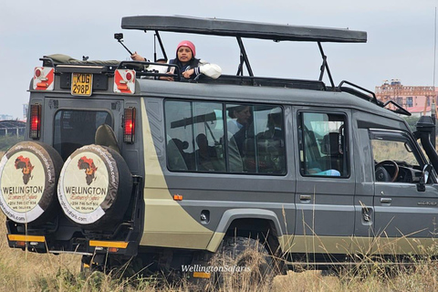 Nairobi National Park Half Day Guided Safaris in 4x4 Vehicle Private Half Day Guided Safaris in 4x4 Open roofed Van