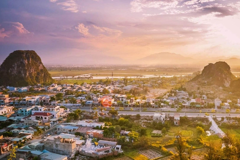 Marble Mountain and Linh Ung Pagoda from Hoi An/ Da Nang From Da Nang