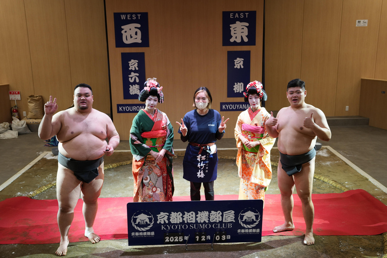 Kyoto: Sumo Show Experience with Chicken Hot Pot & Souvenir VIP Front-Row Seating