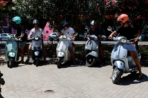 Durrës Vespa Tour: King Zog’s Villa, Amphitheater & Swim