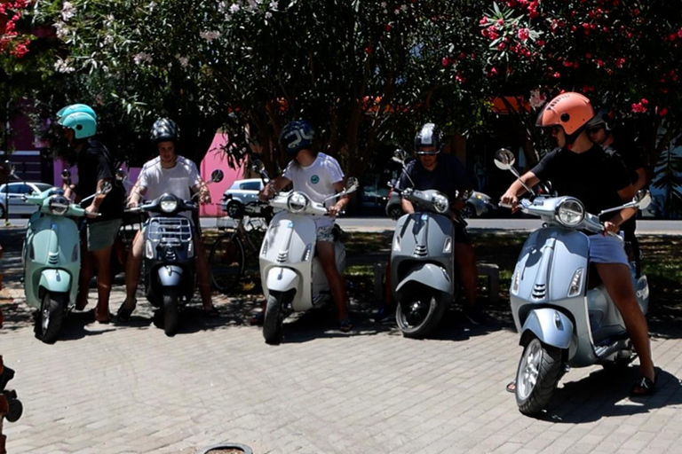 Durrës Vespa Tour: King Zog’s Villa, Amphitheater & Swim