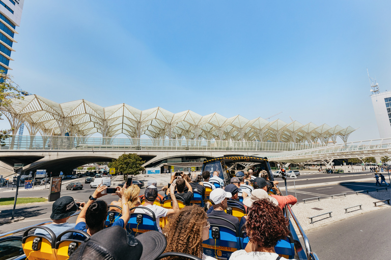 Lisboa: Bilhete de ônibus, bonde e barco Hop-On Hop-Off de 72/96 horasBilhete de 96 Horas