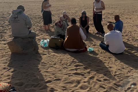 Hurghada: Mount Shaib El Banat Tour with Sandboarding Sand boarding and hiking & camel ride