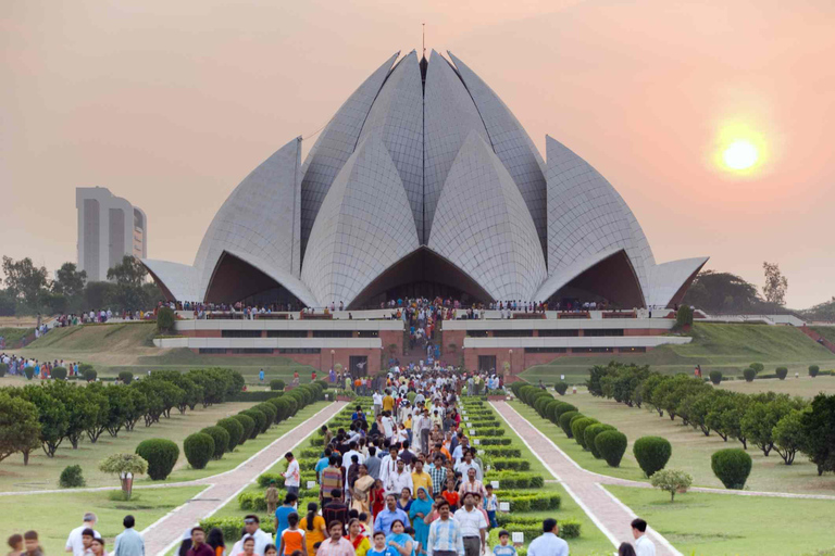 Delhi : visite guidée privée des temples et de la spiritualité en voiture