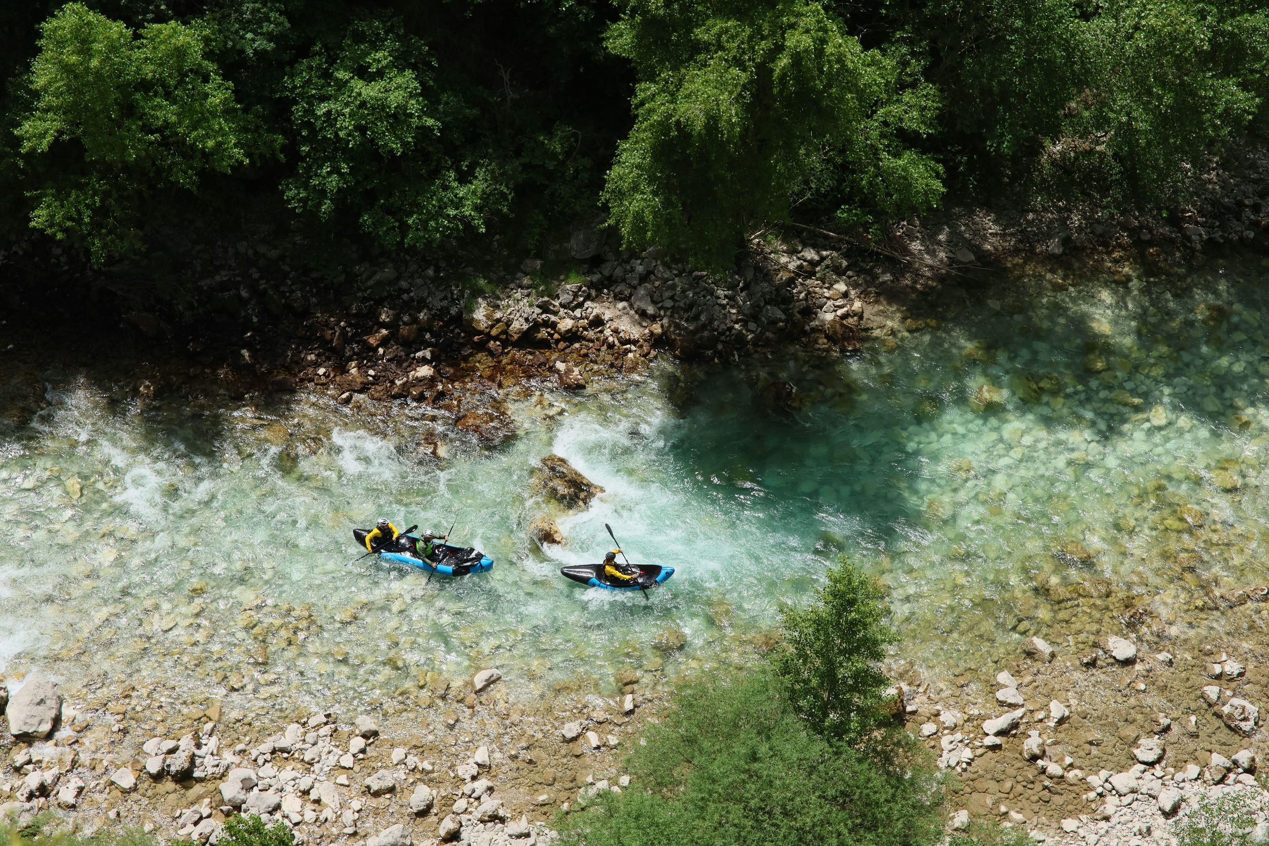 Der Grand Canyon du Verdon per Packraft für einen Tag