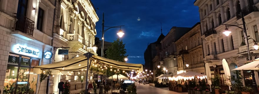 Łódź : visite à pied standard – 2 heures d'histoires urbaines