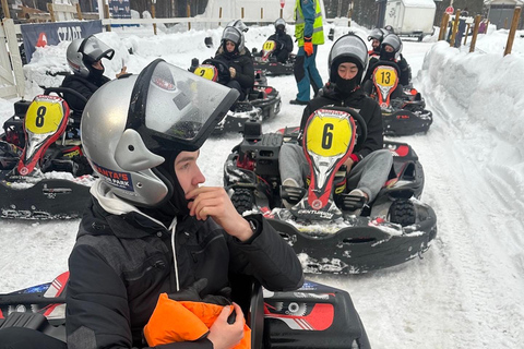 Rovaniemi: Ice Karting Experience
