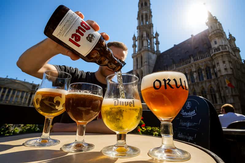 Pivní prohlídka Bruselu s profesionálním průvodcem