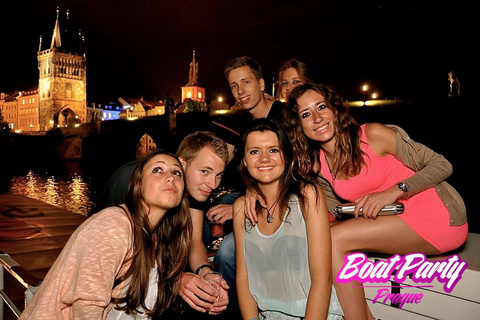 Prague: Boat Party with Unlimited Drinks & After Party Entry Boat Party with After Party Entry