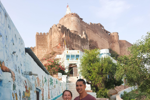 Jodhpur Blue City Heritage Walk avec un guide agrééVisite guidée de la ville bleue de Jodhpur avec un guide agréé