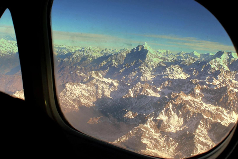 Vuelo panorámico de montaña al Everest con asiento de ventanilla garantizado