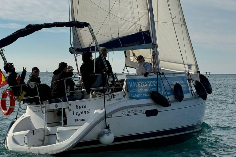 Sitges: Sailing Tour with Skipper
