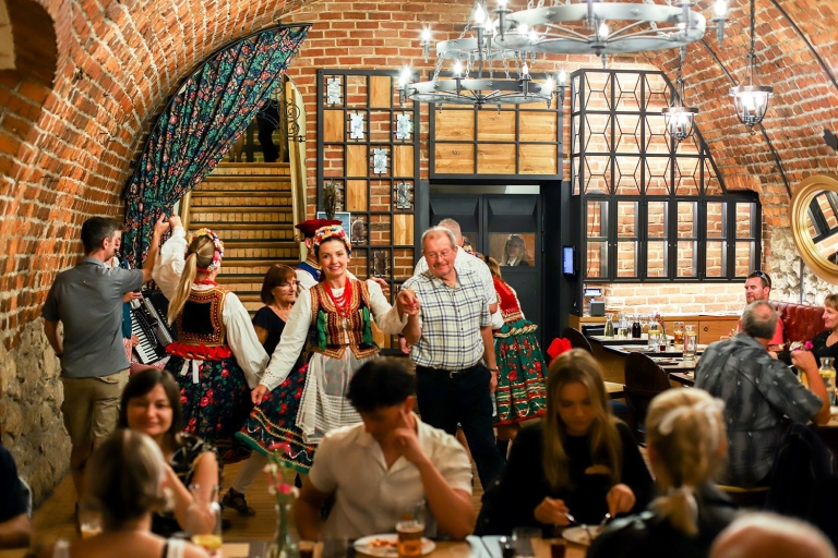 Cracovia : ¡Espectáculo Folclórico Cena Bebida y Diversión ! ¡Reserva ya!