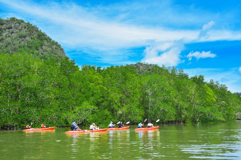 Vanuit Krabi: Kajakavontuur in de zeegrot van Bor Thor voor een hele dag