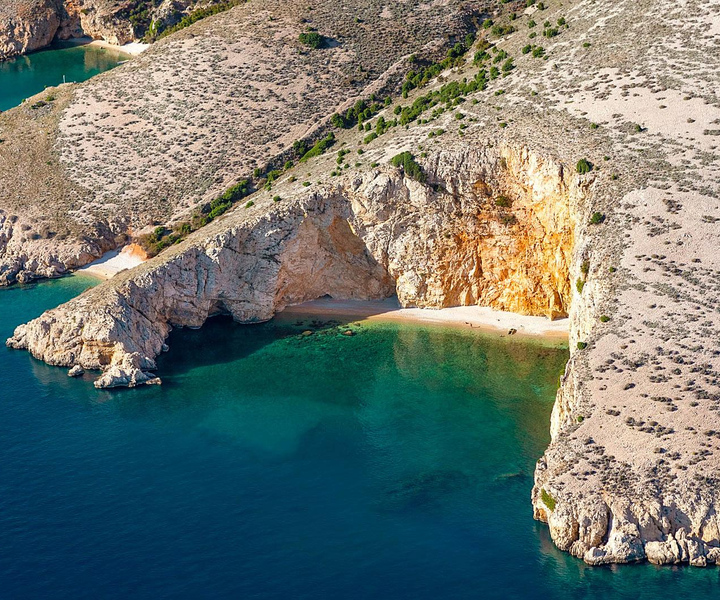 From Krk, Rijeka: Discover 4 Islands, Catamaran & Boat Tour