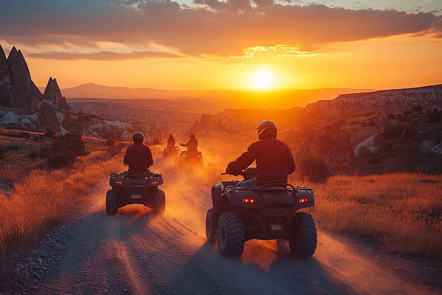 Cappadocia: ATV Tour with Hotel Pickup