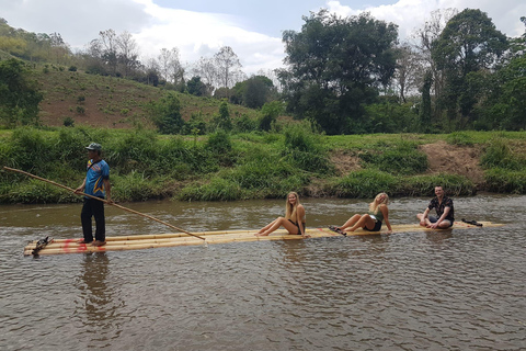 Chiang Mai: 2-Day Jungle Trek with Elephant Farm &amp; Raft Ride