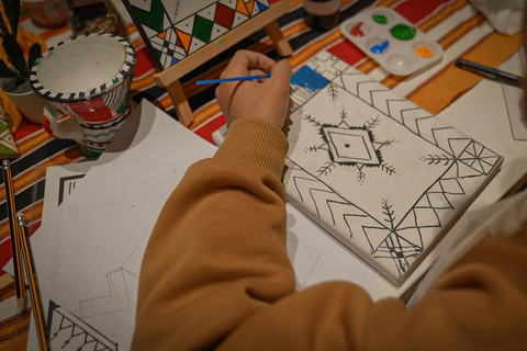 Diriyah : Atelier d&#039;art Asiri avec un artiste local