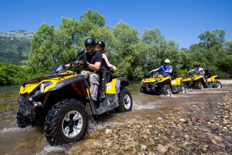 Alanya : Excursion en quad dans la forêt et prise en charge à l'hôtelSafari en quad - Un seul participant