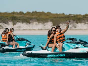 Can Picafort: Geführte Playa de Muro Jet Ski Tour mit Fotos