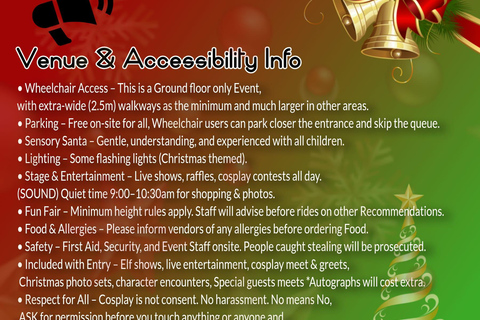 Bilet wstępu na Convention Before ChristmasBilet wstępu na Konwencję Przedświąteczną