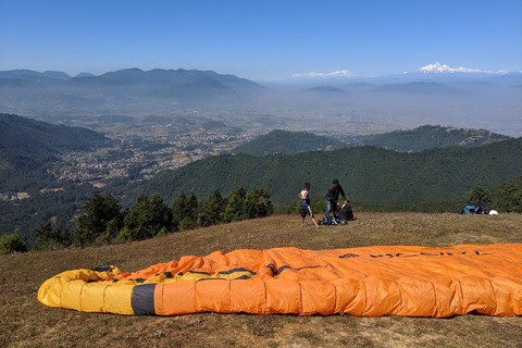 Paragliding in Kathmandu with hotel pickup and DropFor weight up to 79 kg