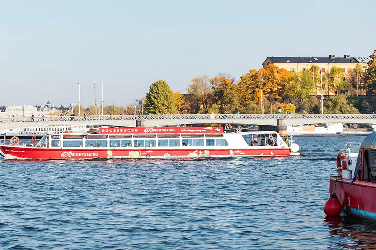 Stockholm: Royal Palace & Canal Cruise at Daytime or Sunset