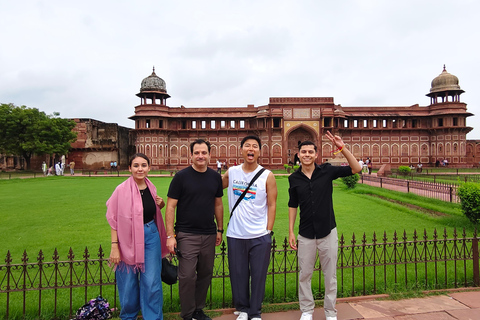 Agra: Skip-the-line Taj Mahal, Agra Fort & Baby Taj Day Tour Taj Mahal and Agra Tour With Car, Driver and Tour Guide